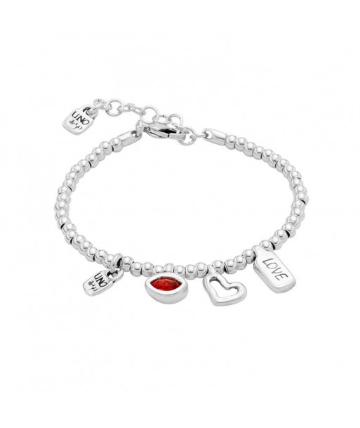 Pulsera Uno de 50 PUL1852ROJLMTL0M Waiting 4 Pulseras Uno de