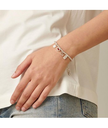 Pulsera Uno de 50 PUL1852ROJLMTL0M Waiting 4 Pulseras Uno de