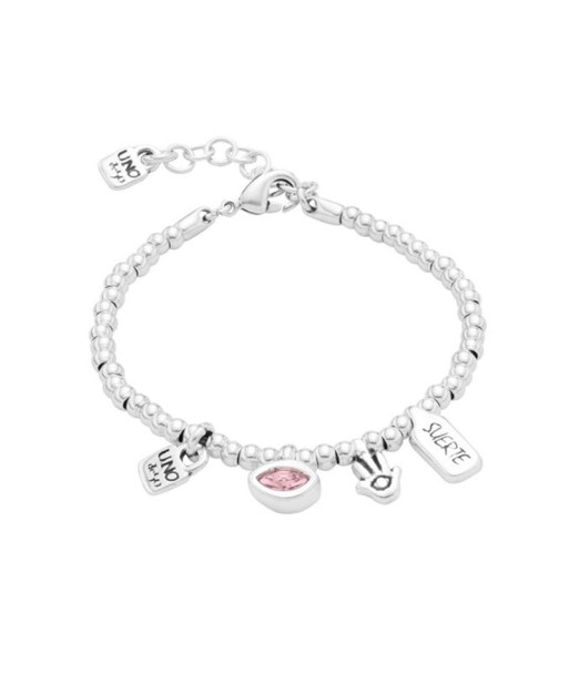 Pulsera Uno de 50 PUL1853RSAMTL0M I´M WAITING 4 U PINK Pulseras