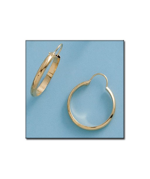 Pendientes Aro oro 18 quilates (18K- 750mm) A192-18mm