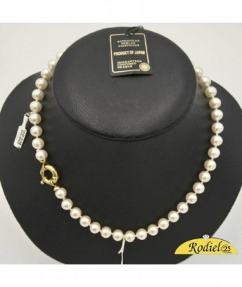 Collar Perlas Cultivadas Japonesas en agua salada 00660089 (8 a