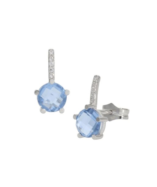 Pendientes oro blanco 18 quilates (18K- 750mm) P1254 Pendientes