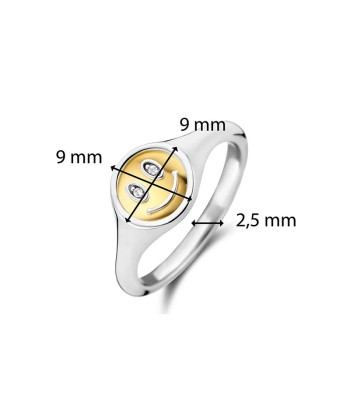 Anillo Ti Sento 12286ZY emoticono PLATA & PERLAS, Inicio