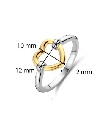 Anillo Ti Sento 12291SY corazón calado PLATA & PERLAS, Inicio