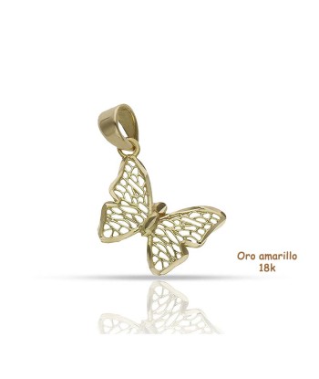Colgante mariposa en oro 18 quilates (18K- 750mm) G1119