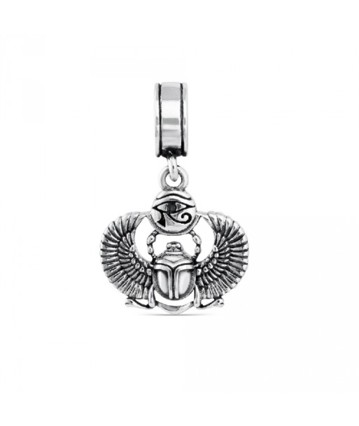 ABALORIO A TU LADO 9110192 Escarabajo Egipcio Charms de plata