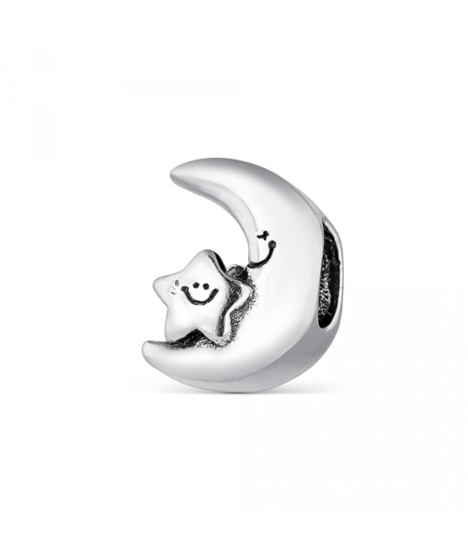 ABALORIO A TU LADO 9107704 Luna y estrella Charms de plata ABALORIO A TU LADO 9107704 Luna y estrella Charms de plata
