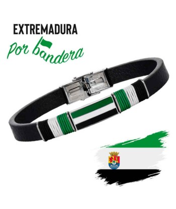 Pulsera acero cuero 9121493...