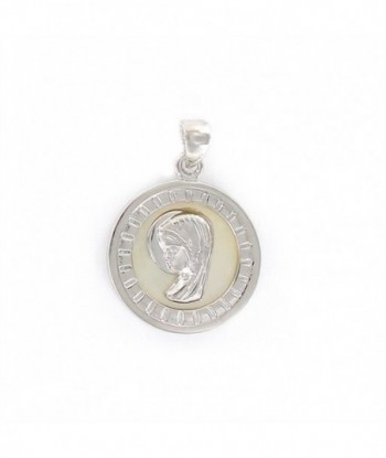 Medalla Virgen niña en plata 1ª Ley 001930071 Comunión, REGALOS