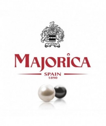 Pendientes aro perlas Majorica 14767.01.