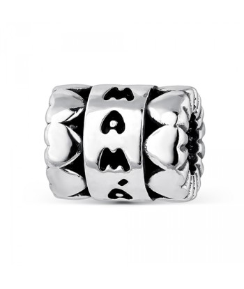 ABALORIO A TU LADO 9109694 Mamá Charms de plata, PLATA & PERLAS
