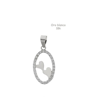 Colgante corazón en oro 18...