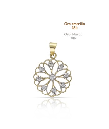 Colgante corazón en oro 18...