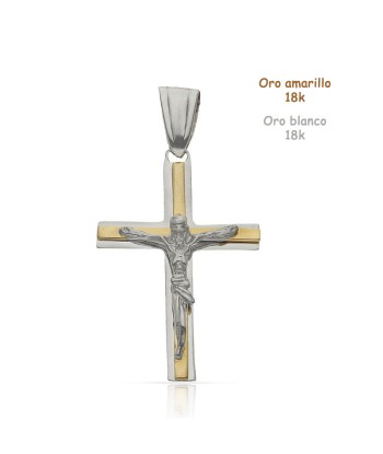 Cruz oro 18 quilates (18K-...