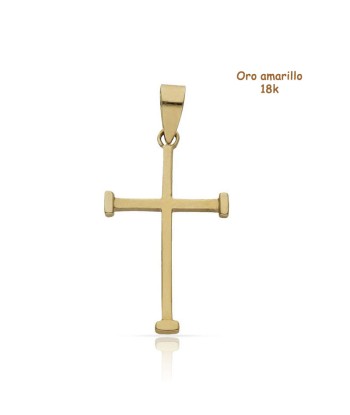 Cruz oro 18 quilates (18K-...