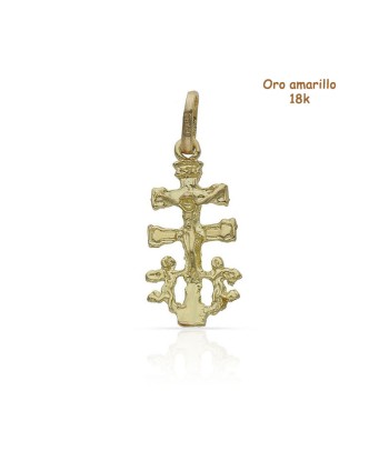 Cruz oro 18 quilates (18K-...