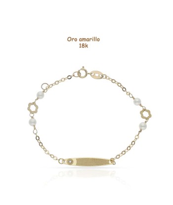 Esclava oro bebé 18...