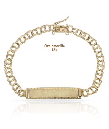 Esclava oro unisex 18...