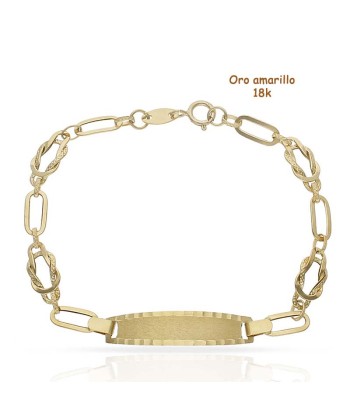 Esclava oro bebé 18...