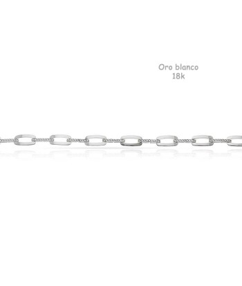 Pulsera oro blanco 18...