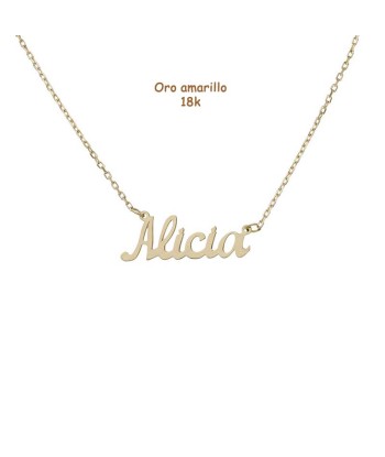 Gargantilla nombre letra...