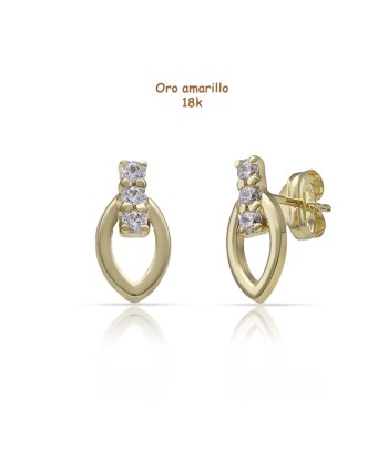 Pendientes oro 18 quilates...