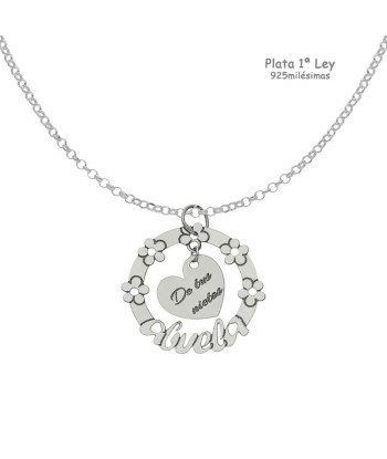 Gargantilla medalla grabada...