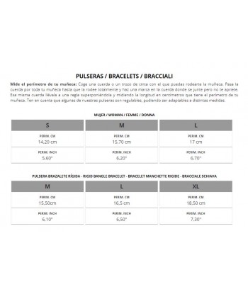 Pulsera Uno de 50 PUL2374AZUMTL0M Two Expearltional Pulseras