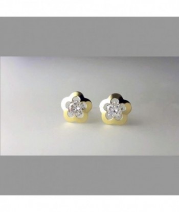 Pendientes ELES 61A-1203-4 (8mm) Pendientes mujer de oro, ORO