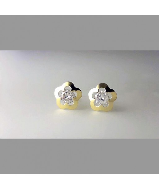 Pendientes ELES 61A-1203-4 (8mm) Pendientes mujer de oro, ORO