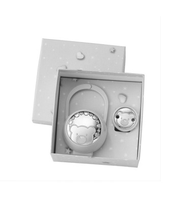 Set pinza+portachupete Cara...