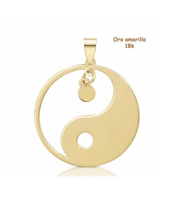Colgante YING-YANG en oro...