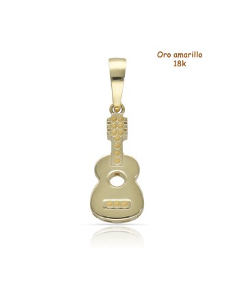 Colgante Guitarra en oro 18...