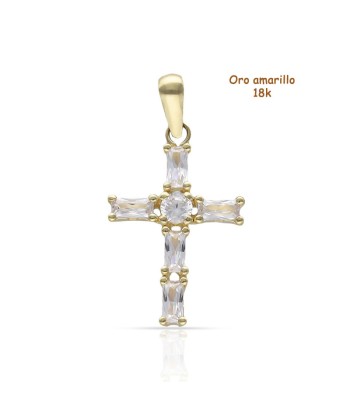 Cruz oro 18 quilates (18K-...