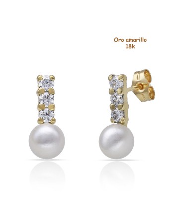 Pendientes oro 18 quilates...