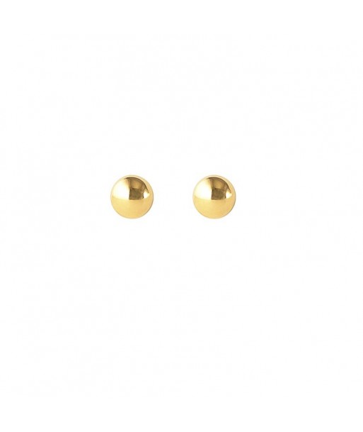 Pendientes ELES 65A-5003/8 (5mm) Pendientes niña & bebe de oro