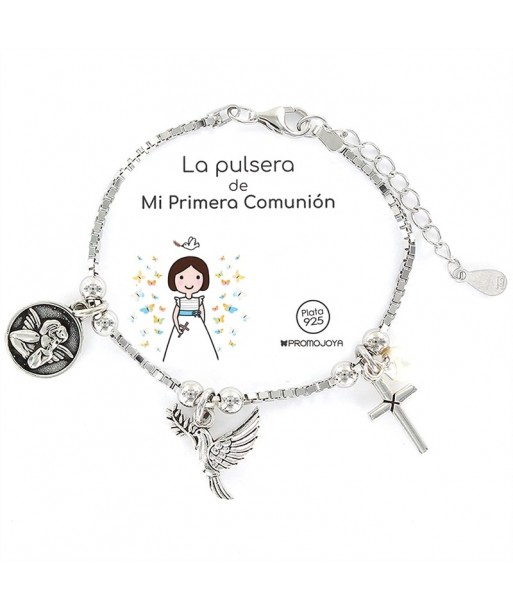 Pulsera Comunión 9105911 con medalla Angelito Joyas para niñas