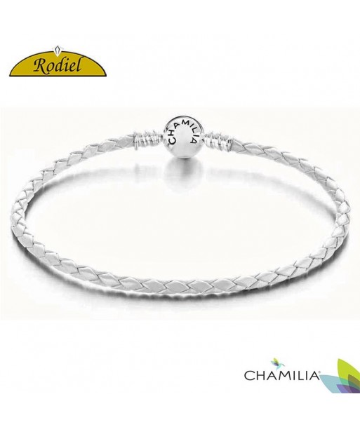 Brazalete Chamilia 1030-0142 blanco 19cm Pulseras de plata