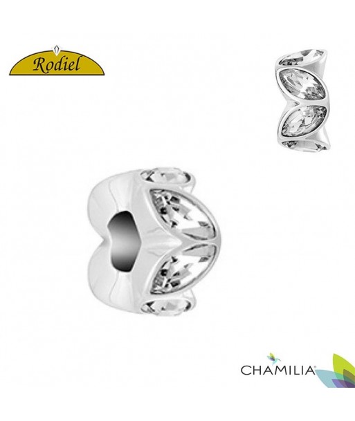 Charm Chamilia 2025-2416 Reflejos de cristal Charms de plata