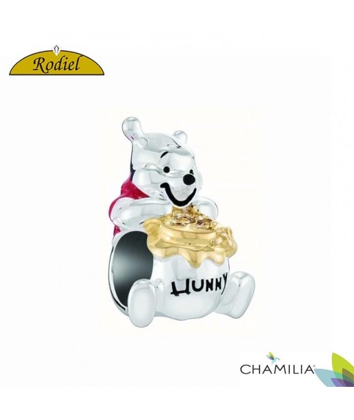 Charm Chamilia Disney 2025-2296 Winnie de Pooh Joyas para niñas