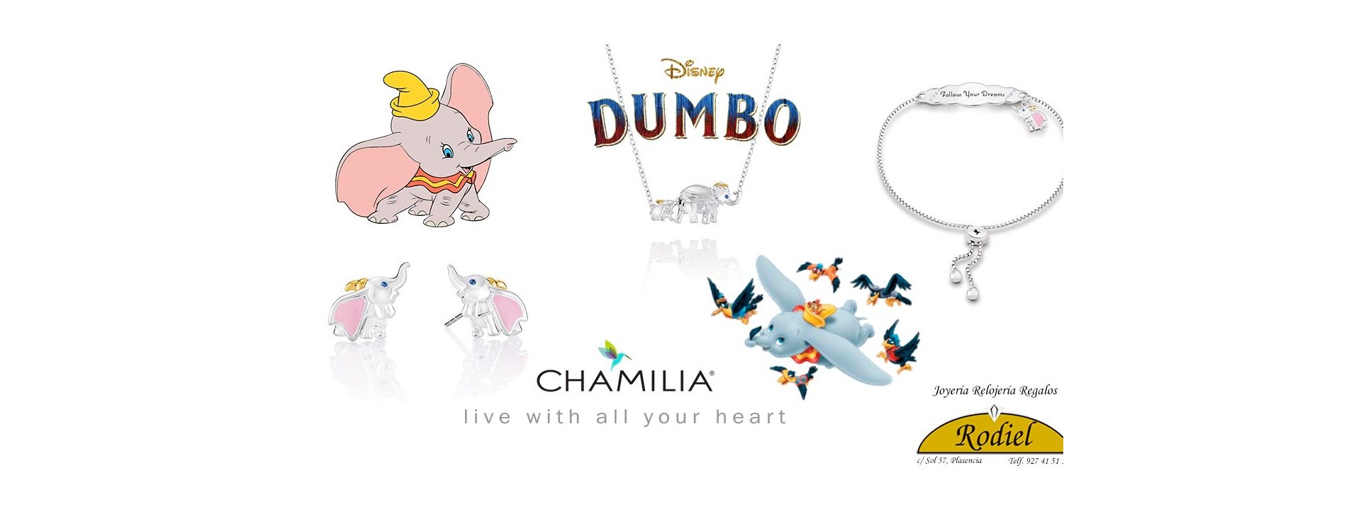 Colección Chamilia Disney «DUMBO»