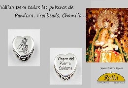 Virgen del Puerto para tu pulsera o cadena